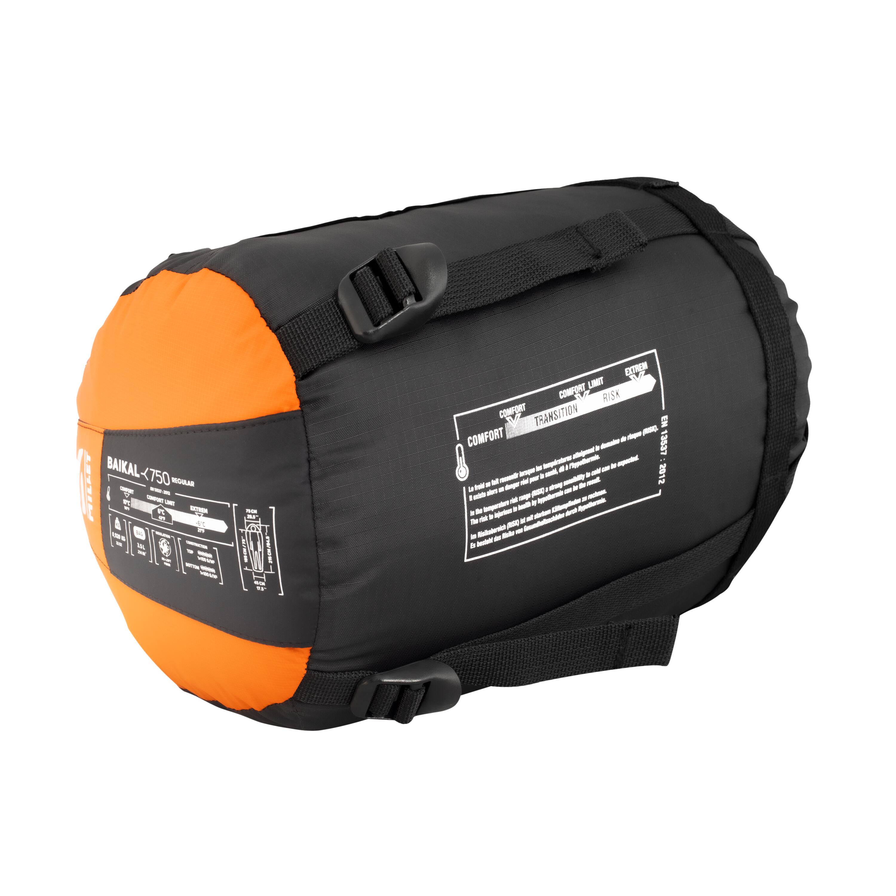 Sac de couchage Trekking Unisexe BAIKAL 750 REG  Gauche 4/5