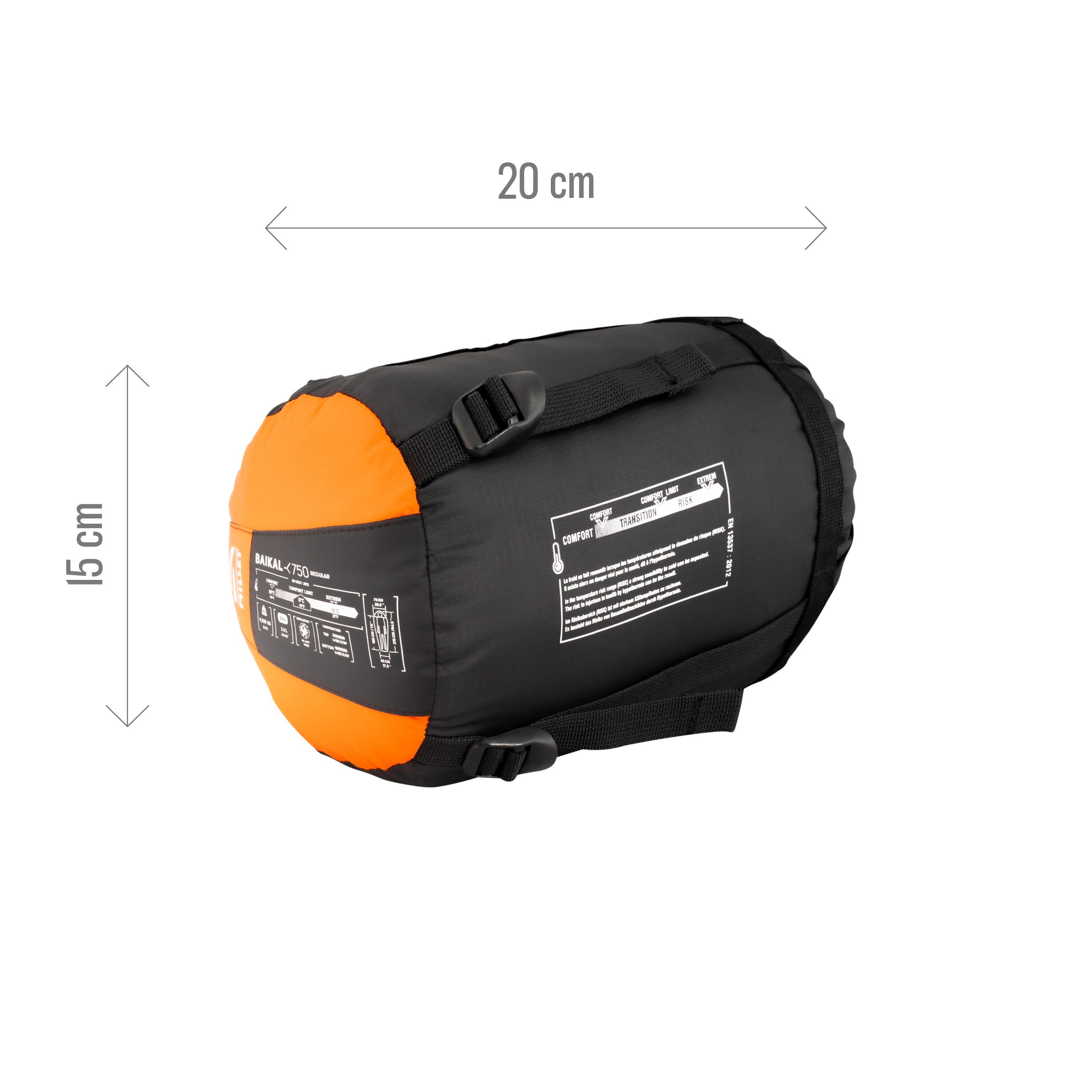 Sac de couchage Trekking Unisexe BAIKAL 750 REG  Gauche 5/5