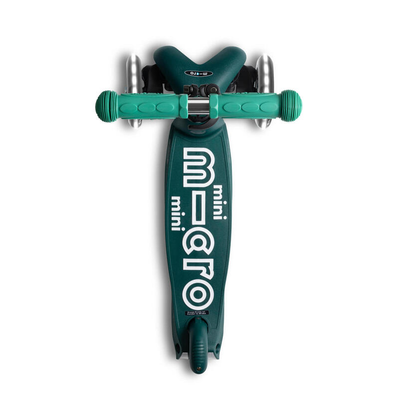 Trotinete Infantil 3 Rodas Micro Mini Deluxe ECO LED Verde