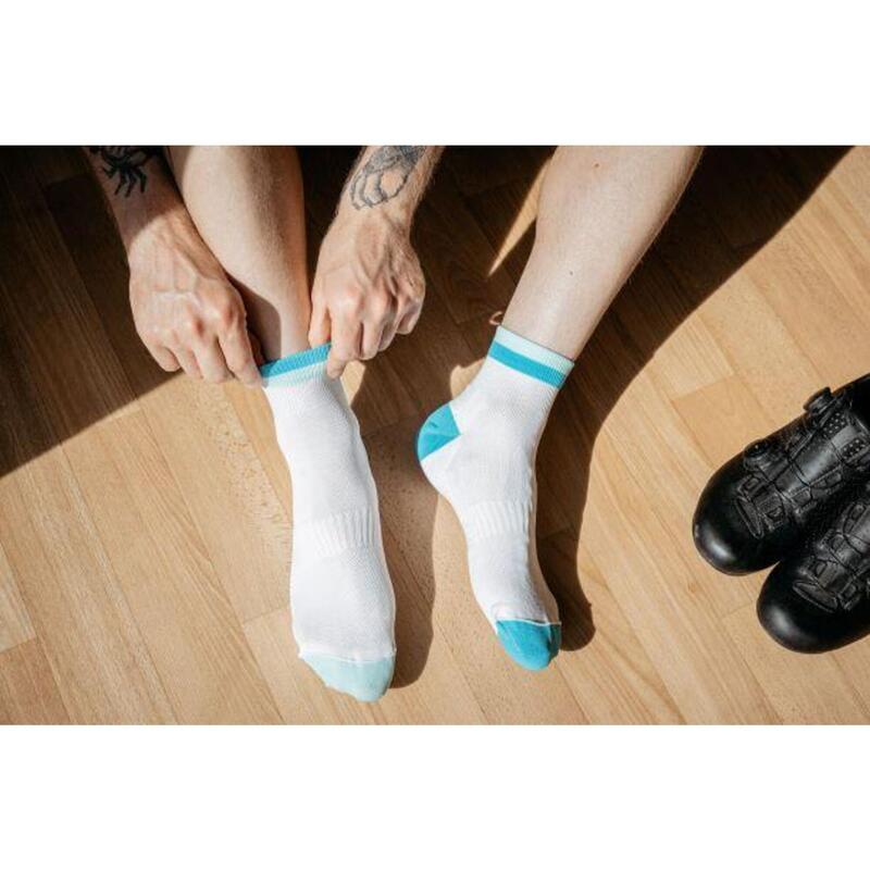 CHAUSSETTES DE VÉLO DE ROUTE COURTES UNISEX