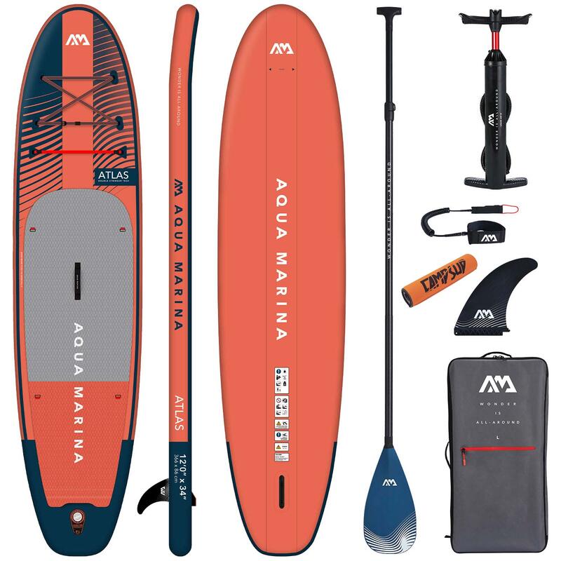 Deska SUP Aqua Marina ATLAS 12'0" BOJKA DO WIOSŁA