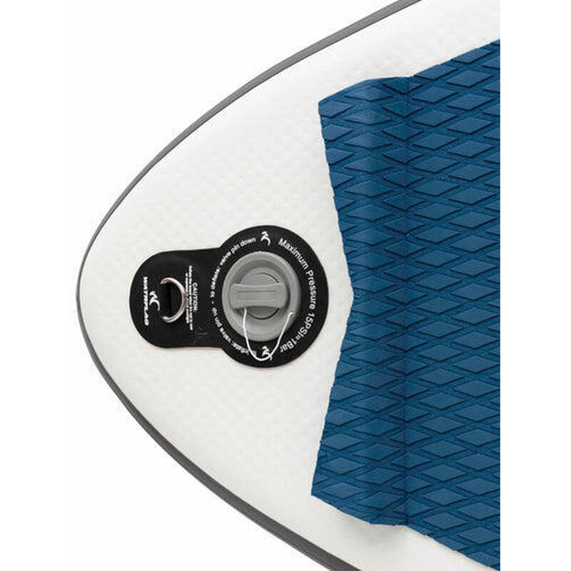 SUP-SURF-BODY Board gonfiabile Wave Rider 251 cm, Mare blu, SET