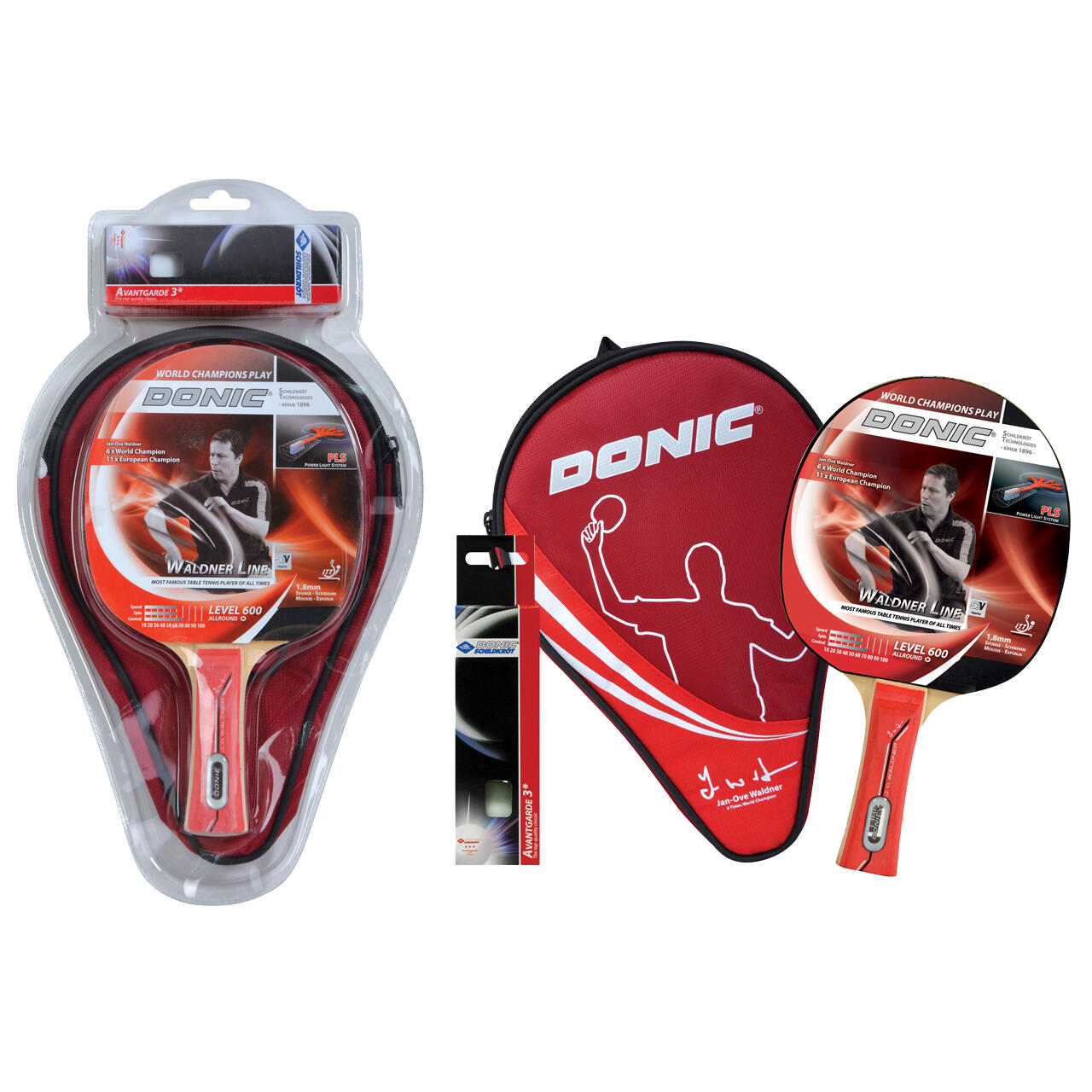 DONIC Donic Waldner 600 Table Tennis Set