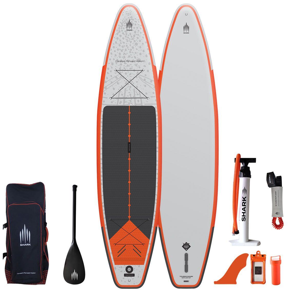 SHARK SHARK TOURING 12'6 x 34" x 6" FOR TALLER AND HEAVIER PADDLEBOARDERS