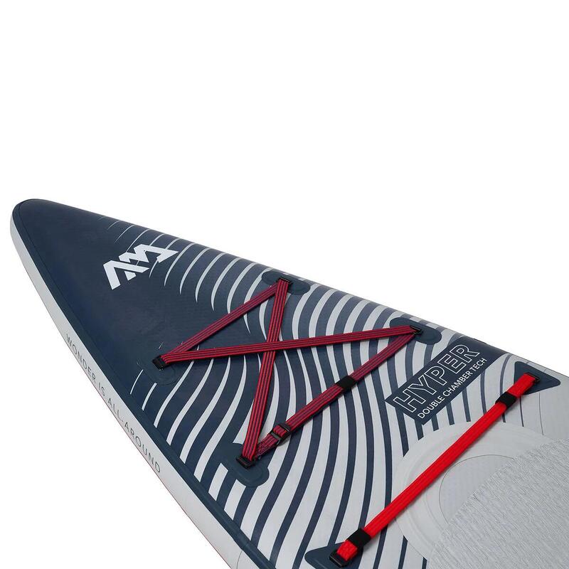 AQUA MARINA HYPER 12'6" SUP Board Stand Up Paddle aufblasbar FLOATTER TRAGEGURT