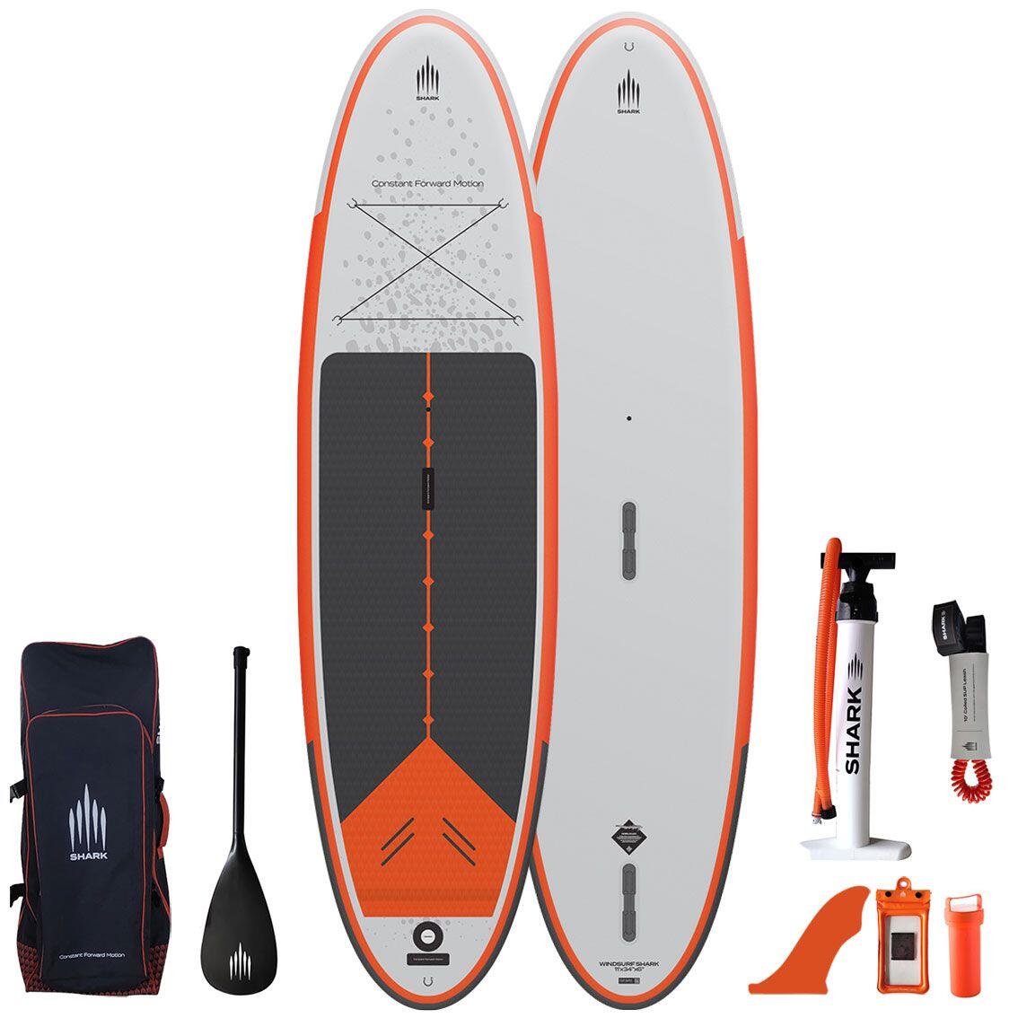 SHARK ALL ROUND 3-in-1 WIND SUP 10'6 X 32" X 5" Paddle Board 1/7