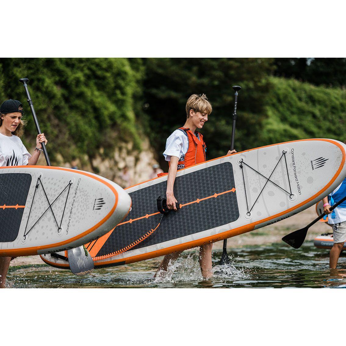 SHARK KIDS TOURING 10'6 x 27" x 5" PADDLE BOARD 4/5