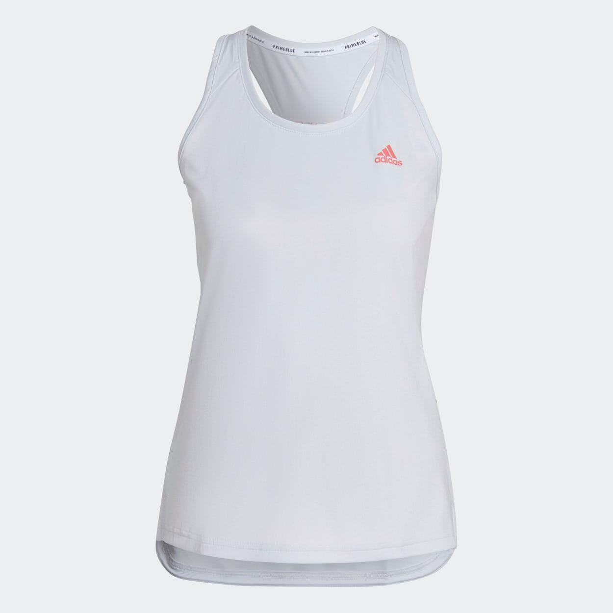 adidas Womens Designed To Move 3-Stripes Sport Tank Top 1/3