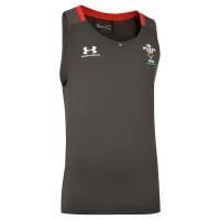 UNDER ARMOUR Wales Welsh Gym Tank Vest Top Mens Rugby Adults