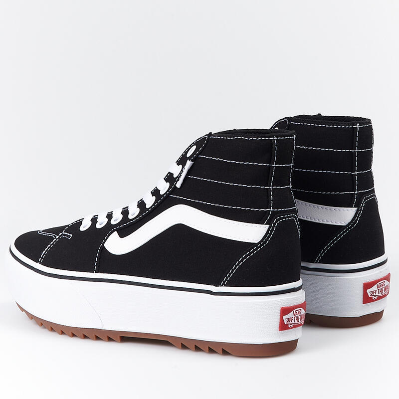 Zapatillas skate urbanas Vans Filmore Hi Tapere Negro