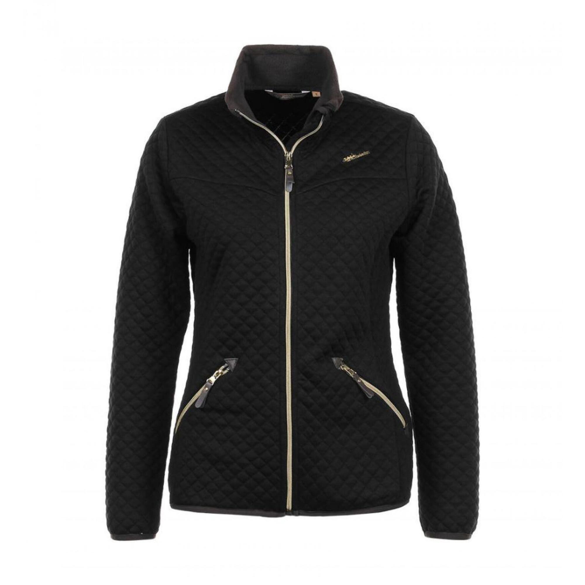 Women's quilted fleece jacket Peak Mountain Acamfull