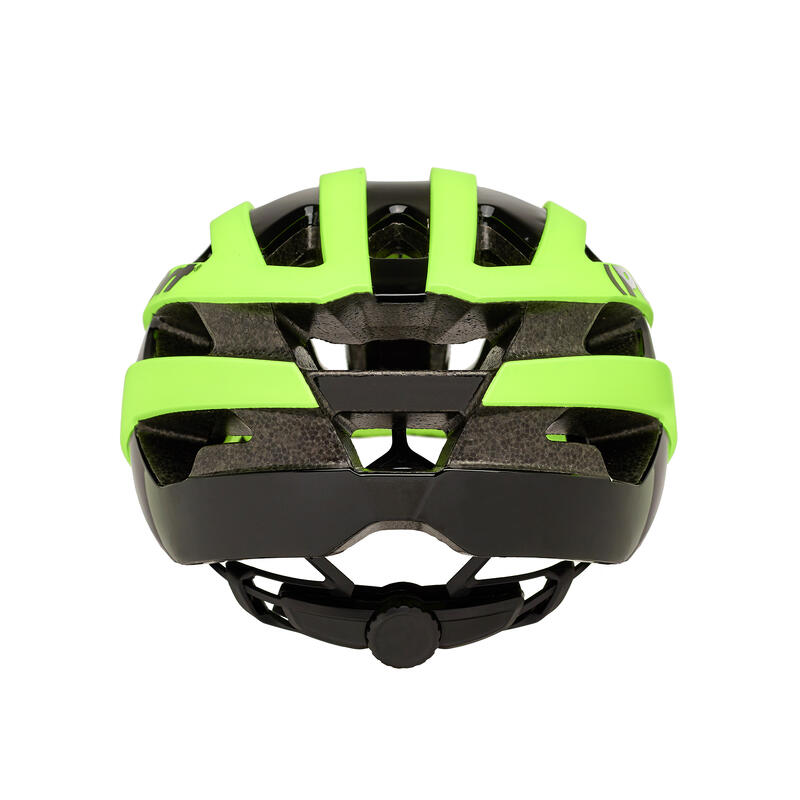 Fietshelm Light Pro L 58-61 cm - mat fluor geel / zwart