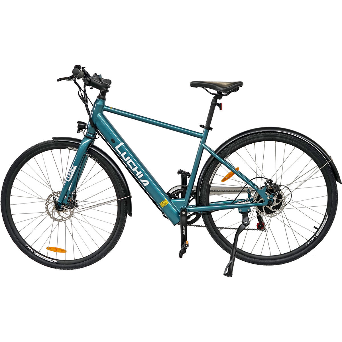 Luchia - Vélo De Route Électrique Atria 250w 36v 10ah (360wh) - Roue 29" - Vélo De Voyage - Vert - Taille Unique - Decathlon
