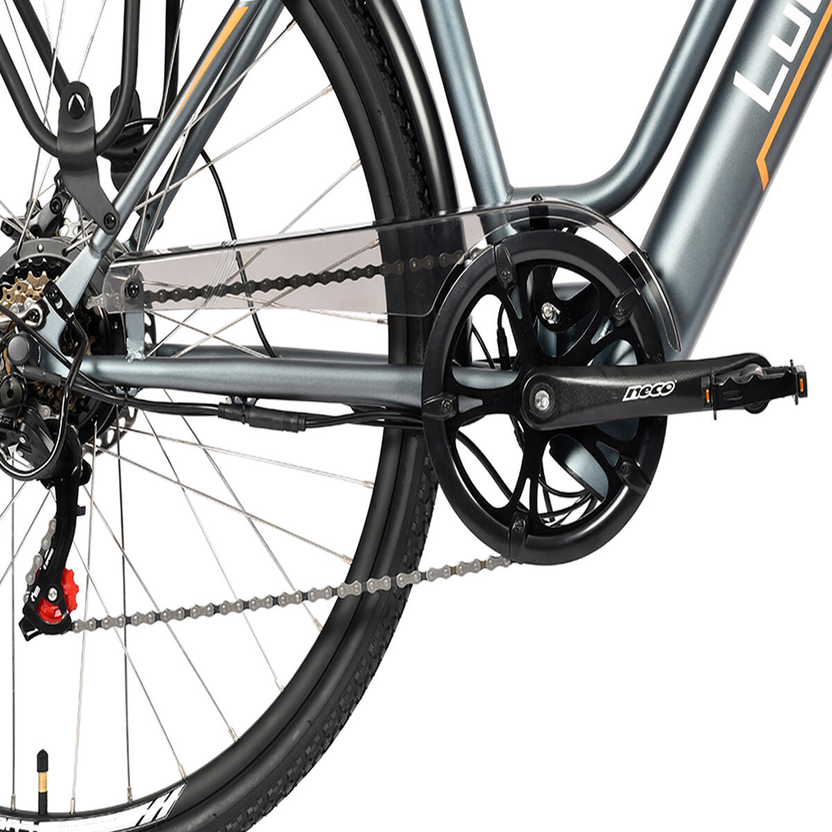 bicicletta elettrica da passeggio Antares 250W 36V 10Ah 2/4
