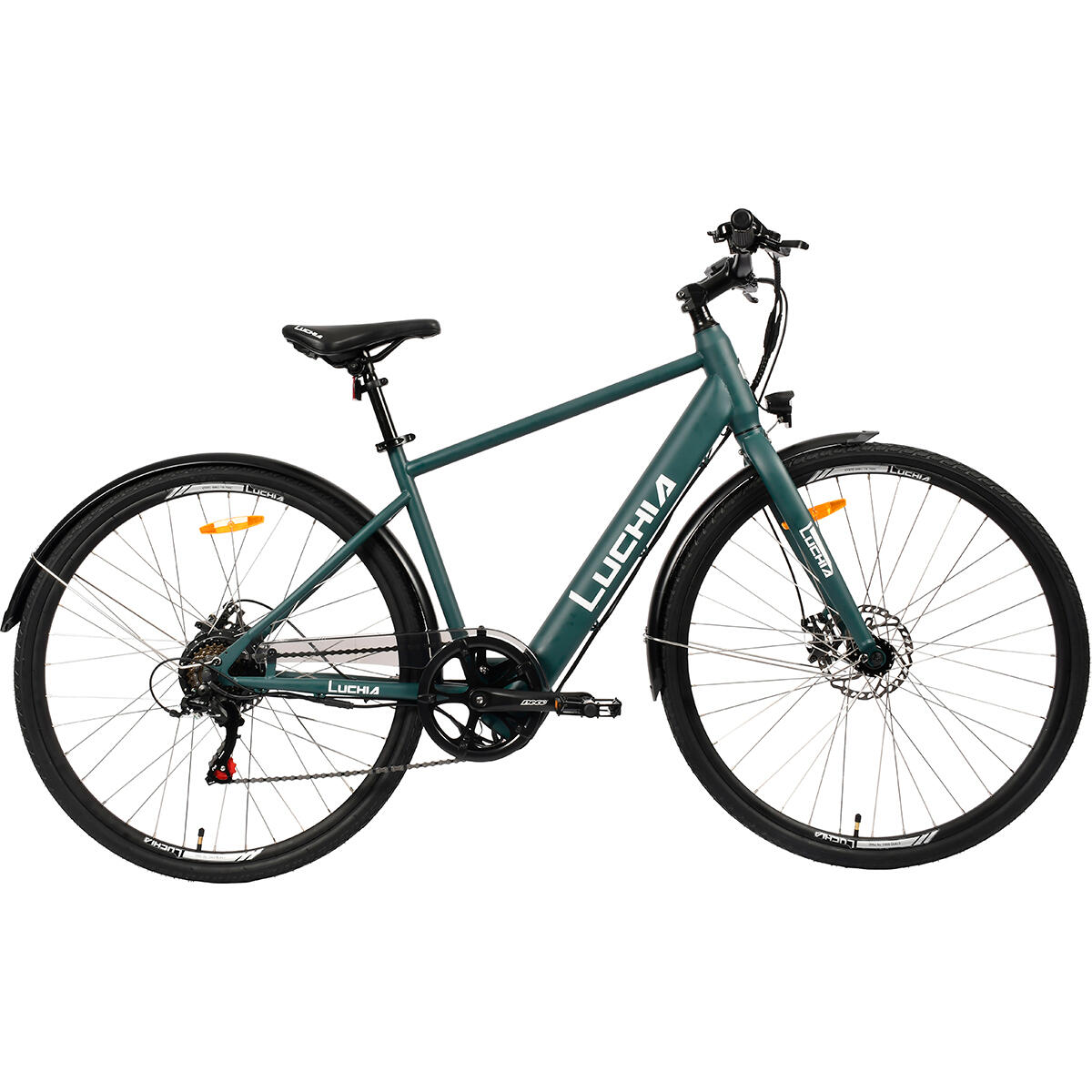 Luchia - Vélo De Route Électrique Atria 250w 36v 10ah (360wh) - Roue 29" - Vélo De Voyage - Bleu - Taille Unique - Decathlon