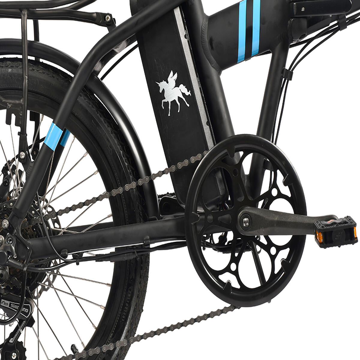 bicicleta eléctrica plegable Sirio 250W 36V 10Ah (360Wh) - rueda 20" x 1.95" 2/6