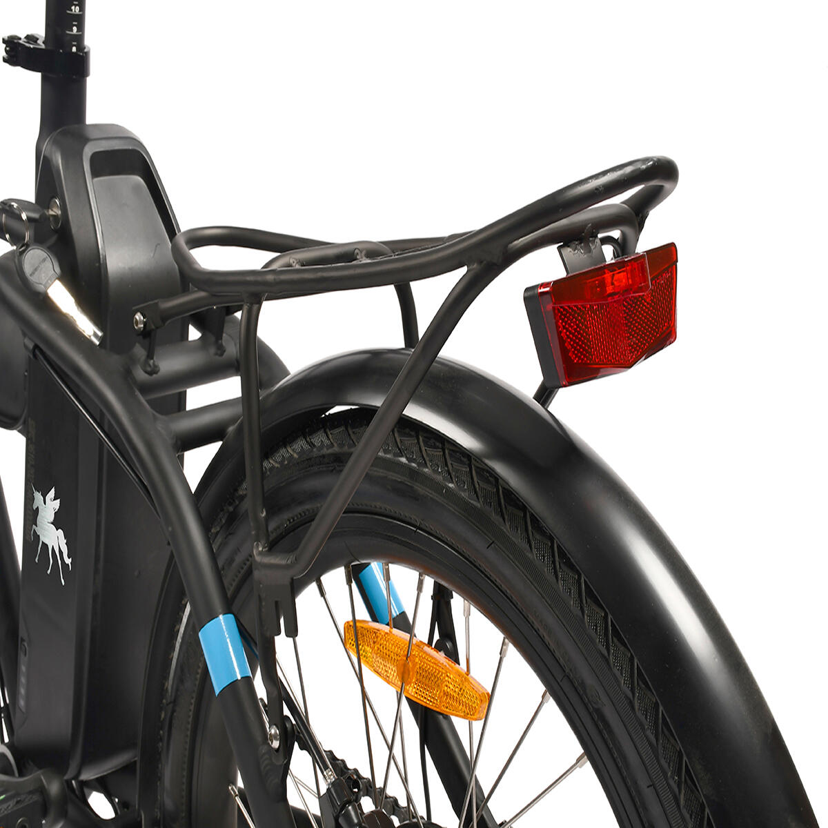 bicicleta eléctrica plegable Sirio 250W 36V 10Ah (360Wh) - rueda 20" x 1.95" 4/6