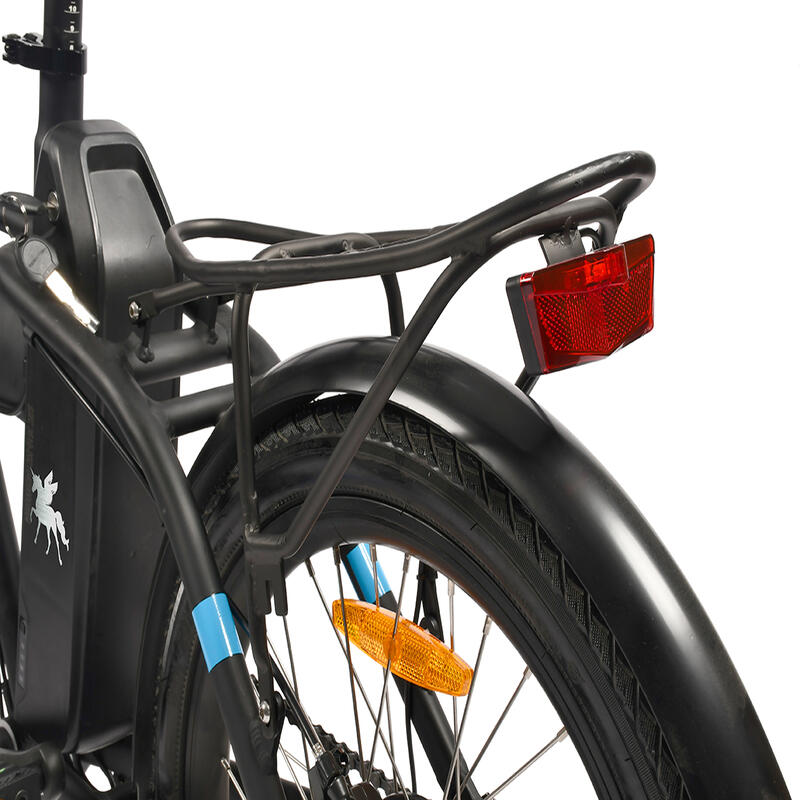 bicicleta eléctrica plegable Sirio 250W 36V 10Ah (360Wh) - rueda 20" x 1.95"