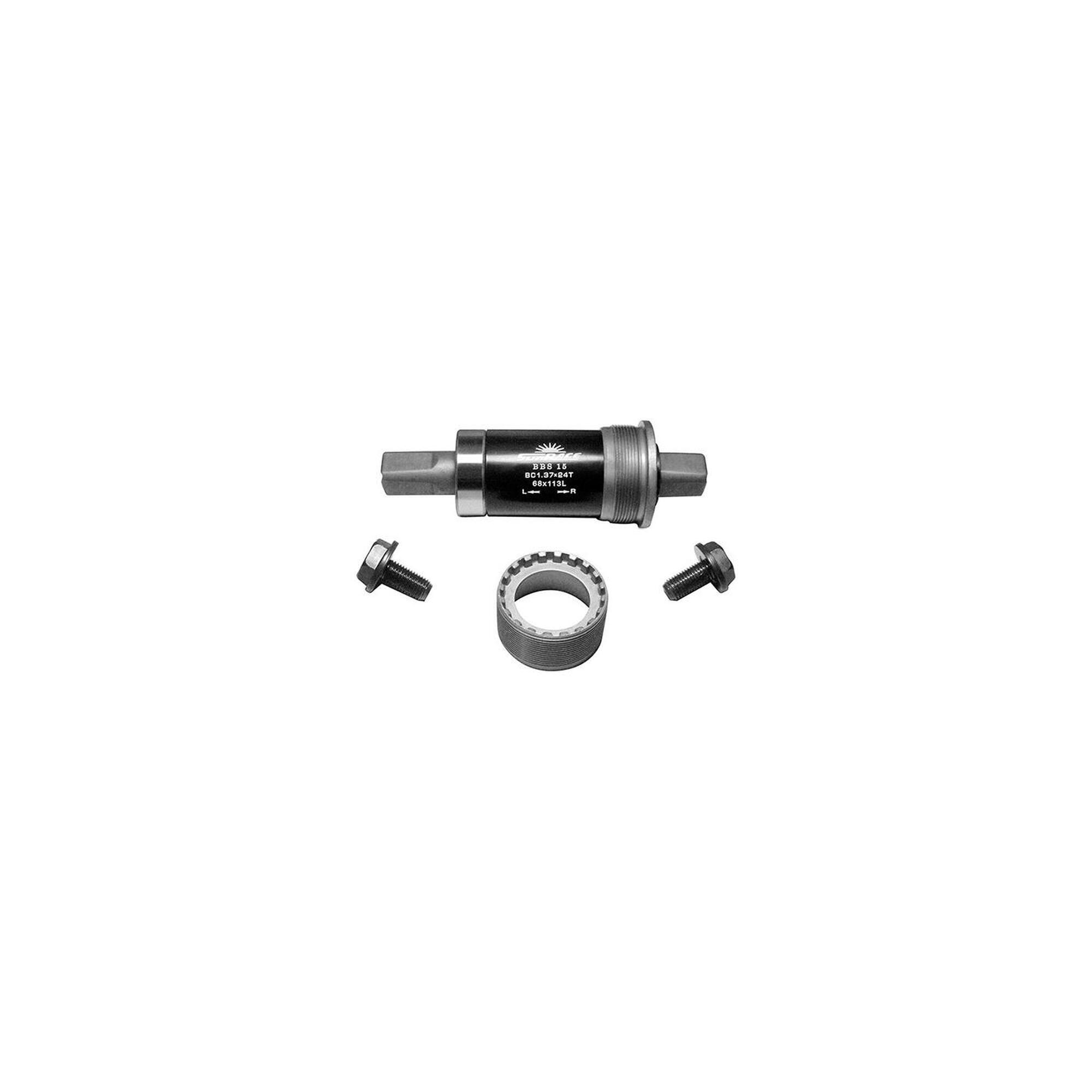 Jgo.pedalier sunrace acero s15 68 118 cuadradillo Decathlon