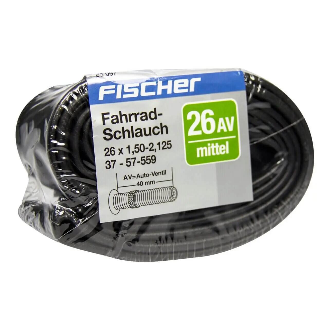 Vélo Fischer Chambre à air Valve Schrader 4/8
