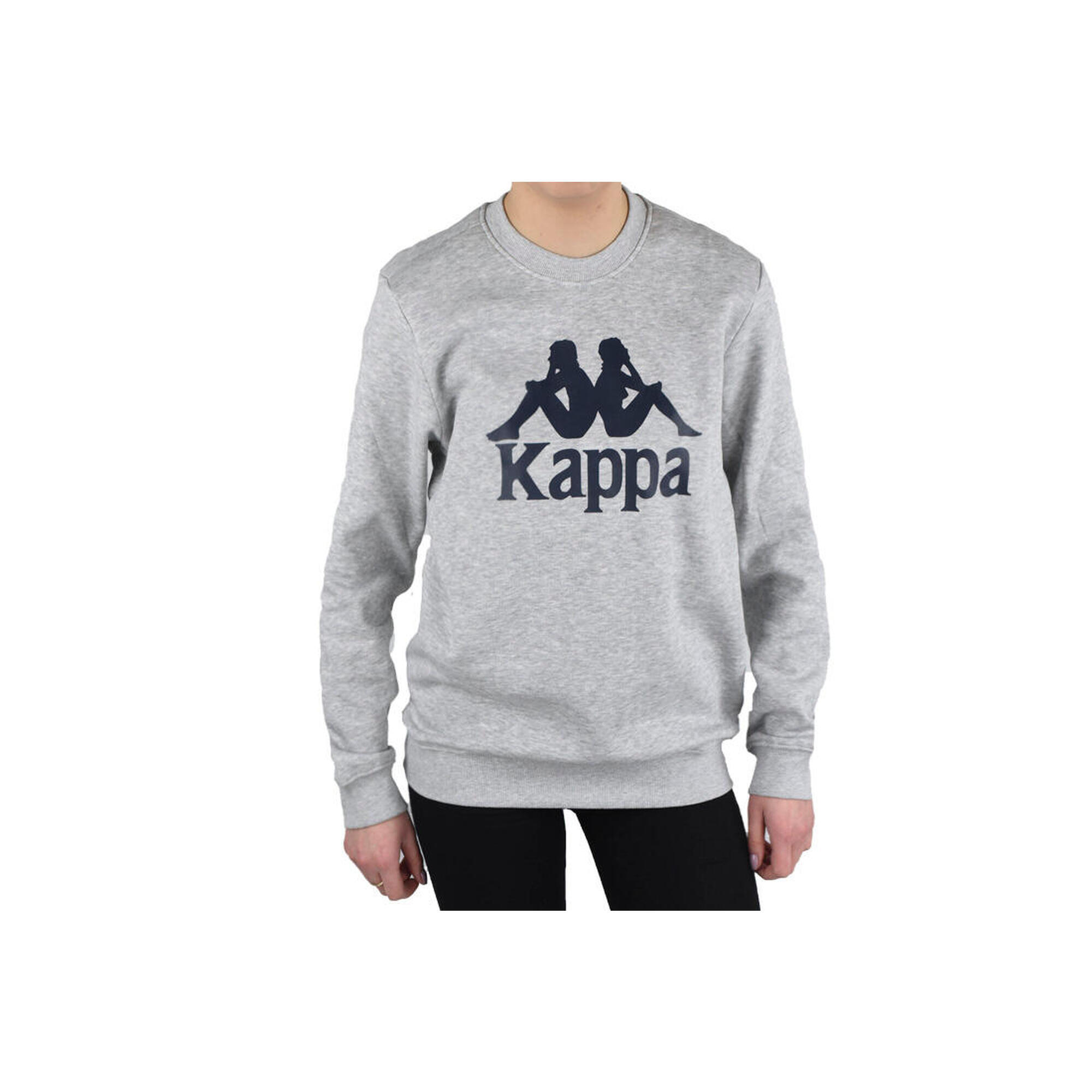 Kappa - Sweatshirt Pour Garçons Sertum Junior Sweatshirt - Sweat-shirt - Gris - 14 À 16 Ans - Decathlon