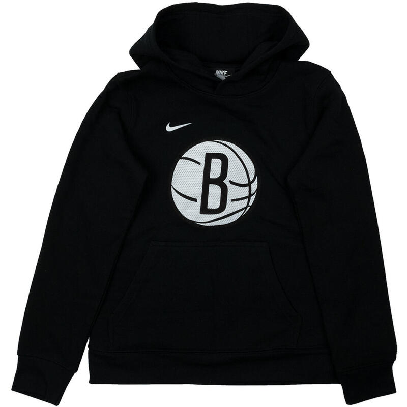 Sweatshirt voor jongens Nike NBA Brooklyn Nets Fleece Hoodie