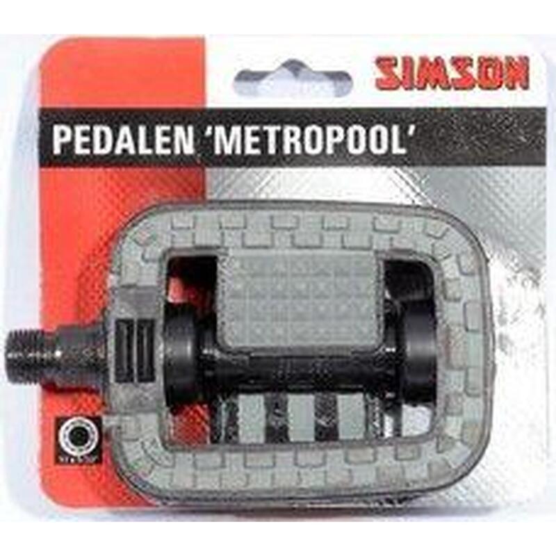 Jeu de pédales Metropolis 9 pour vélos de 16 pouces en gris et noir      1700€    SIMSON Jeu de pédales Metropolis 9 pour vélos de 16 pouces en gris et noirVendu exclusivement en ligne   
