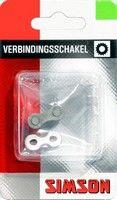 Simson nexus fietsketting verbindingsschakel - roestbestendig 1/2" x 3/32