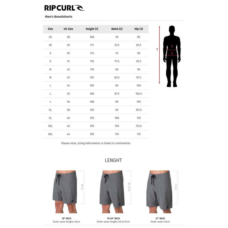 Spodenki surfingowe męskie Rip Curl Mirage Mf1 Ultimate Czarny