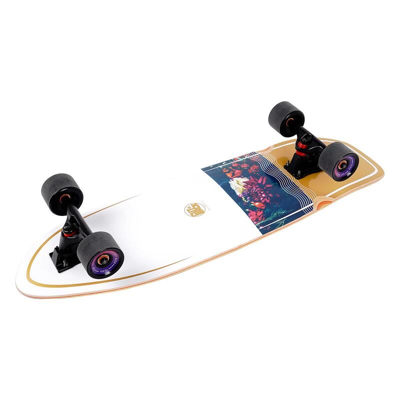 Longboard Surfskate Cutback Surfskates Golden Wave 34" CUTBACK SURFSKATES Decathlon