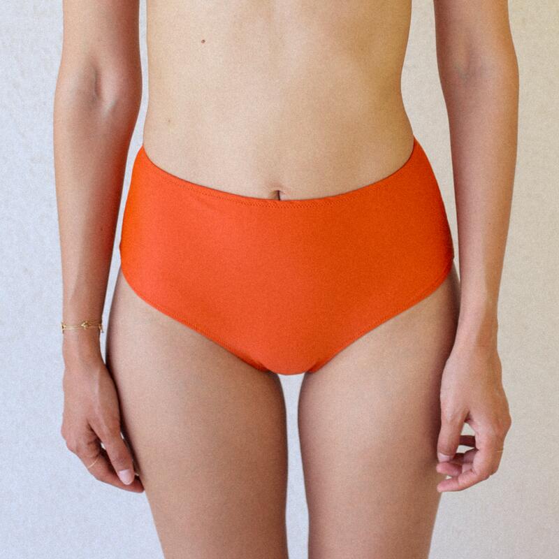 Bas de maillot de bain menstruel - Taille haute