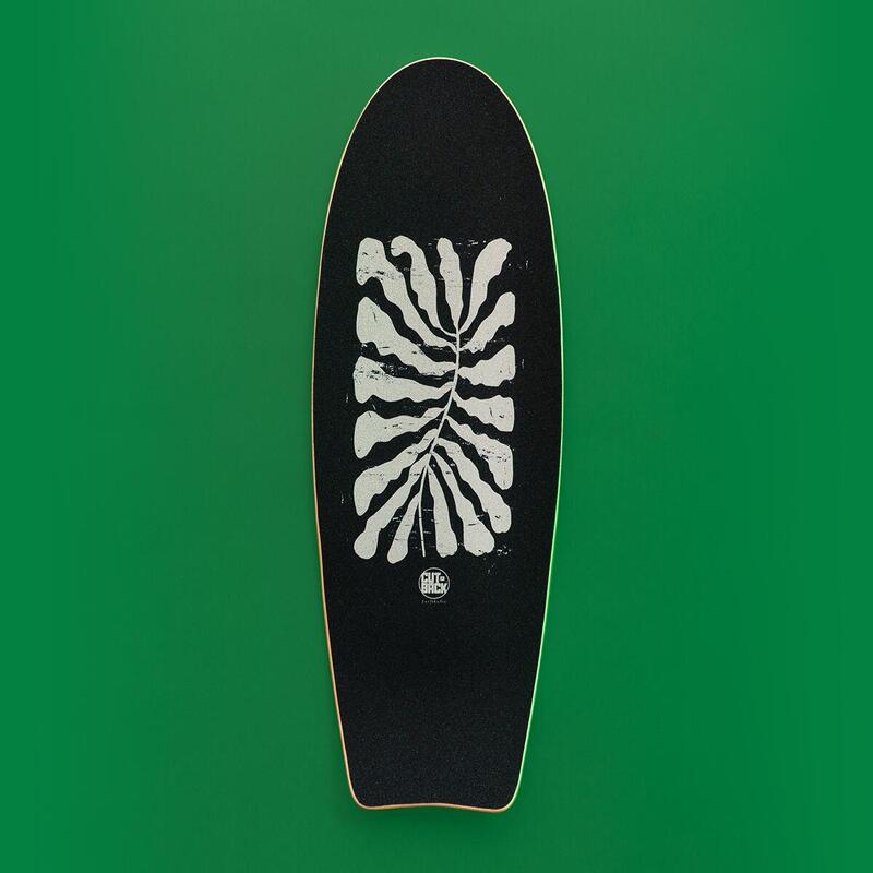 Surfskate Cutback Surfskates Deck Palm 31"