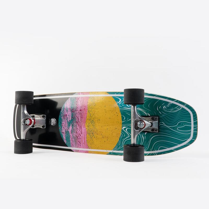 Longboard Surfskate Cutback Surfskates Sunset 32"