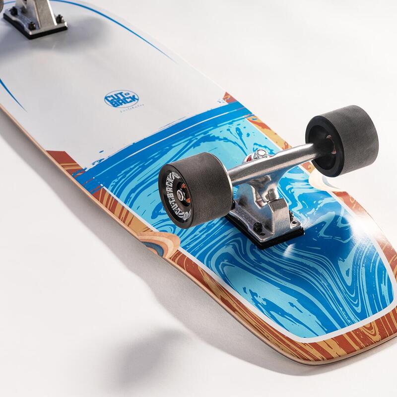 Longboard Surfskate Cutback Surfskates Splash 34"