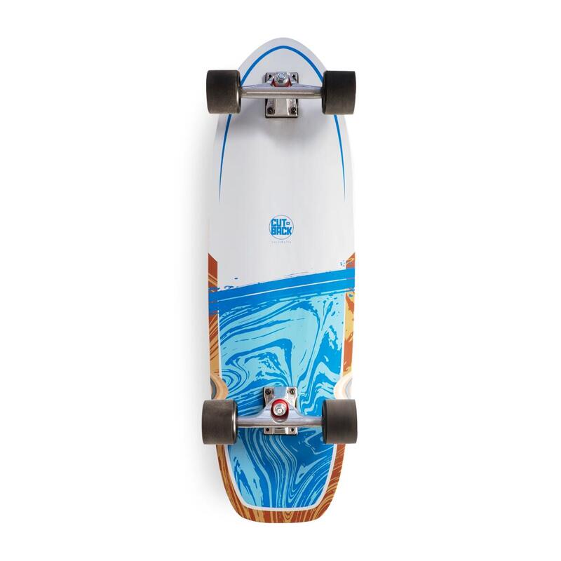 Longboard Surfskate Cutback Surfskates Splash 34"