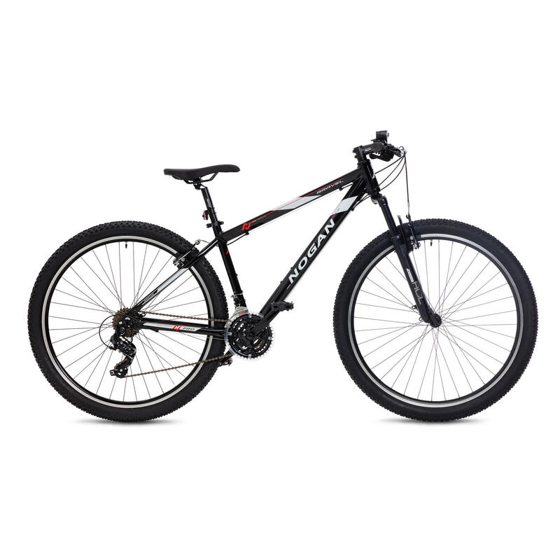 Nogan Gravel PRO Mountainbike - 27.5 inch - Small - Jet Black