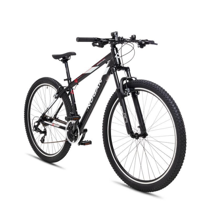 Nogan Gravel PRO Mountainbike – 27,5 Zoll – Medium – Jet Black