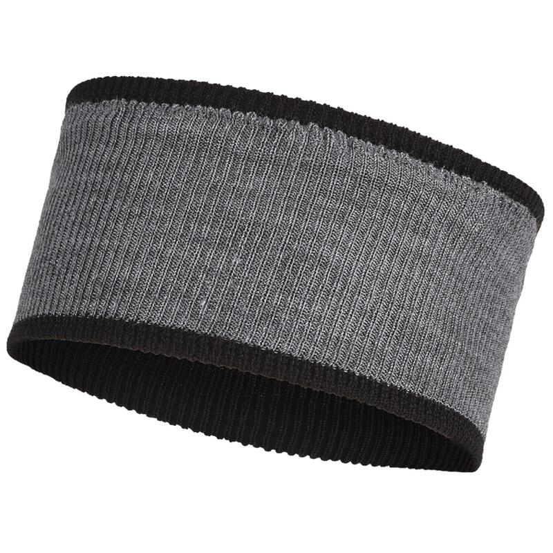 Opaska zimowa Buff Crossknit Headband - solid black