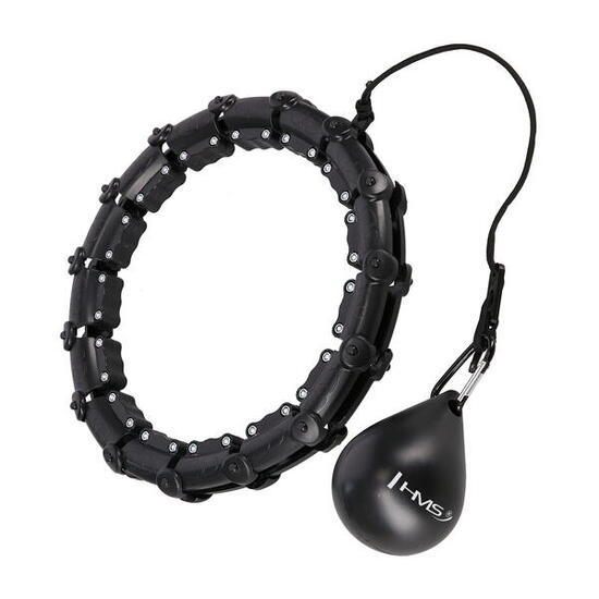 Hula-hoop-reifen mit massagepunkten und schwerkraftball hhw02 HMS