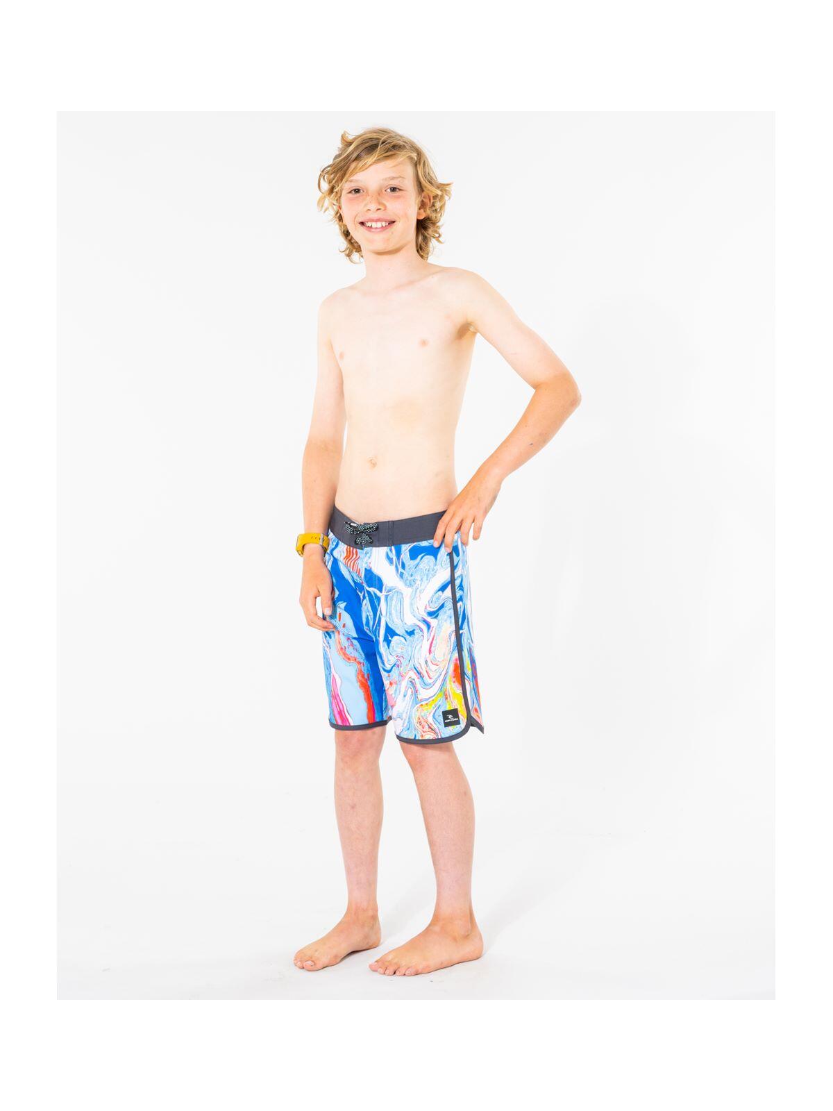 Spodenki surfingowe chłopięce Rip Curl Mirage Resinate-Boy Granatowy 4/6