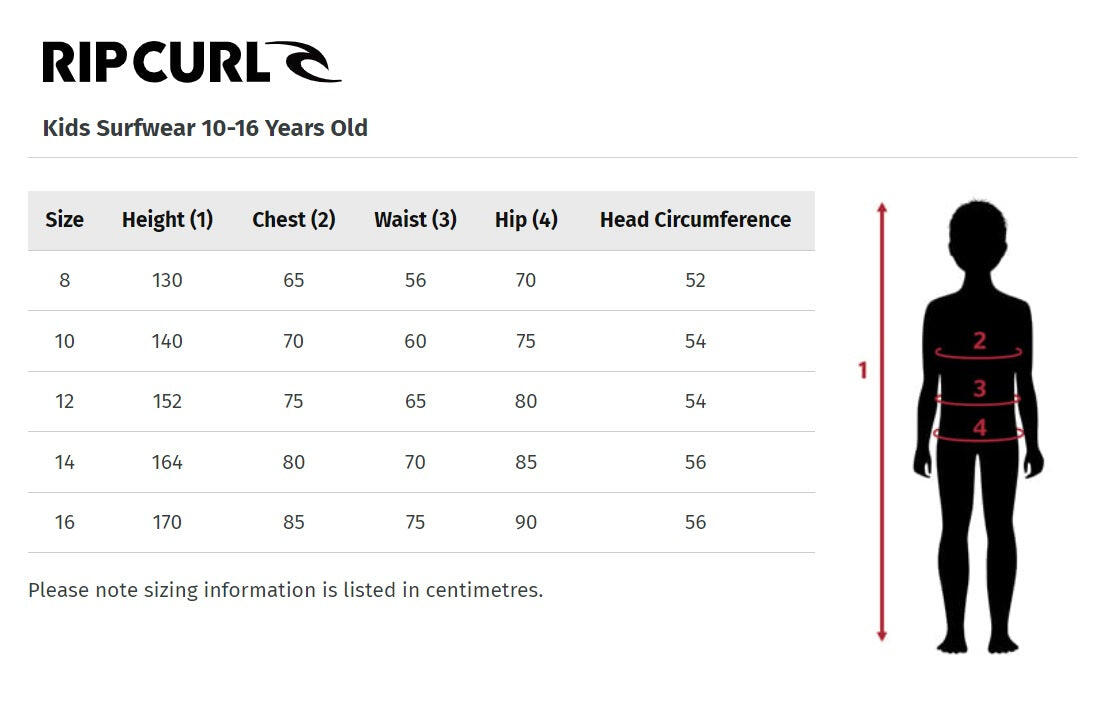 Short de bain pour enfants Rip Curl Offset Volley 7/7