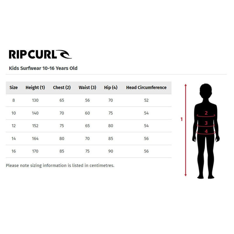 Spodenki surfingowe dla dzieci Rip Curl Mirage Raw Energy Geo - Boy Czarny