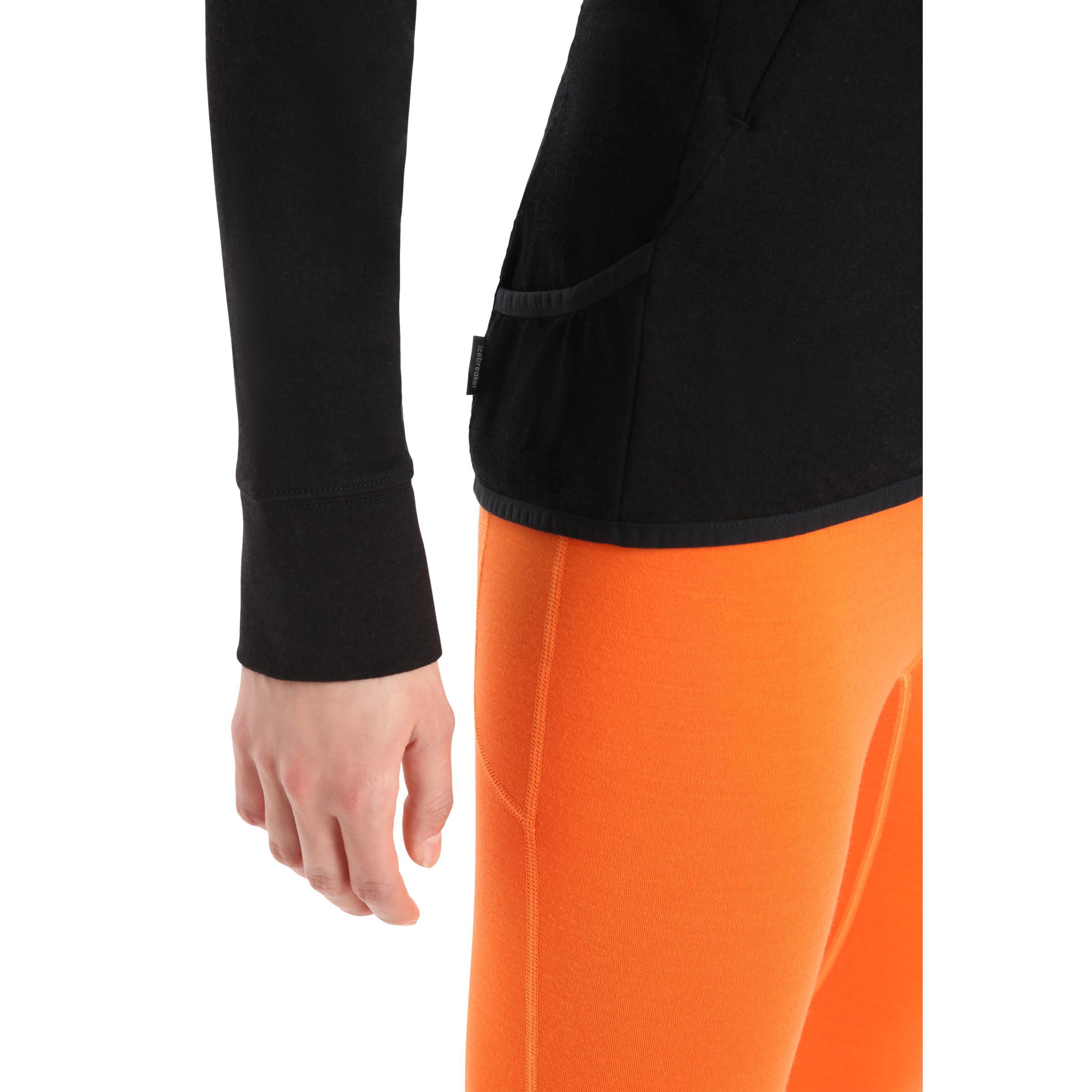 Bluza Turystyczna Damska Icebreaker Merino Quantum ZoneKnit Zip 5/7