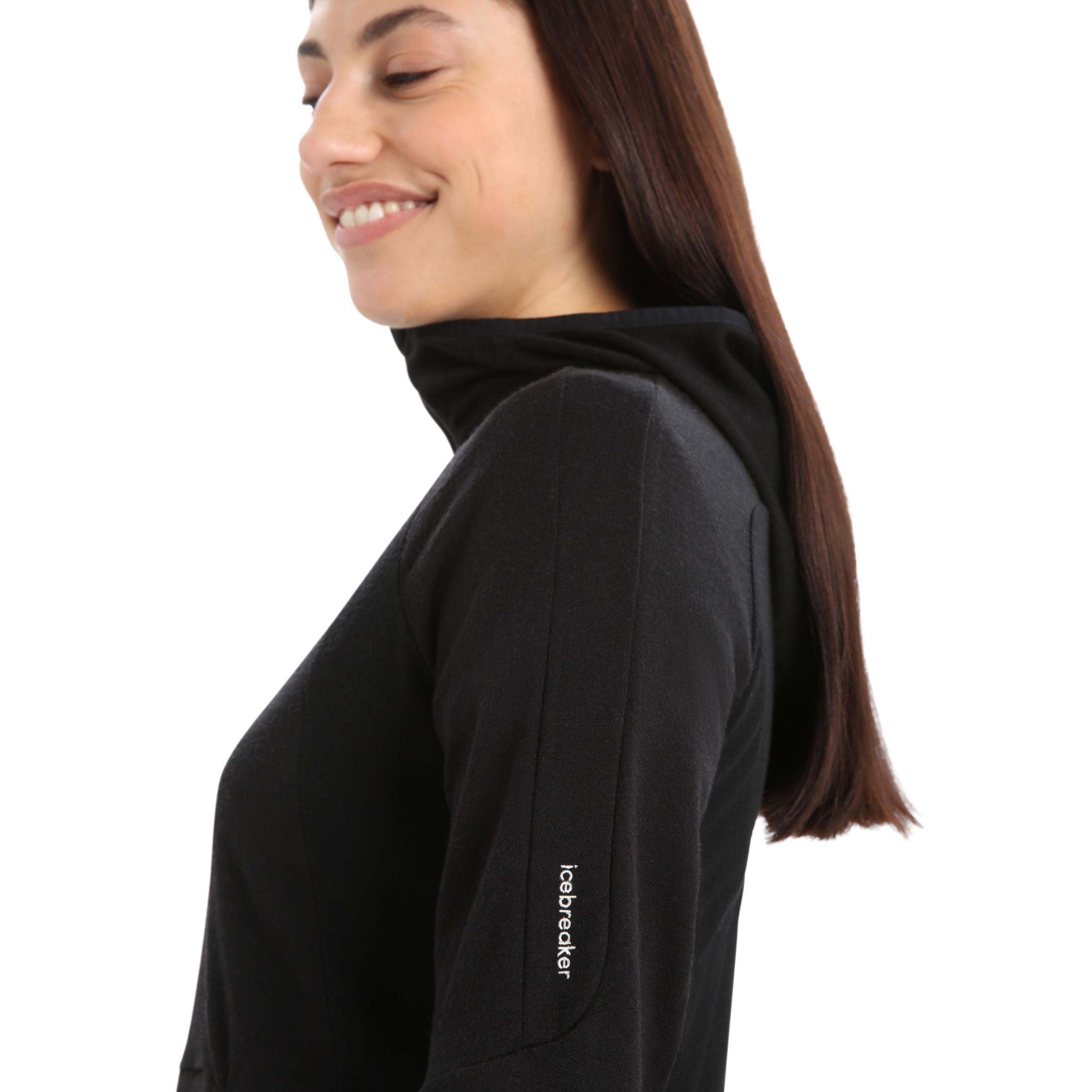 Bluza Turystyczna Damska Icebreaker Merino Quantum ZoneKnit Zip 6/7
