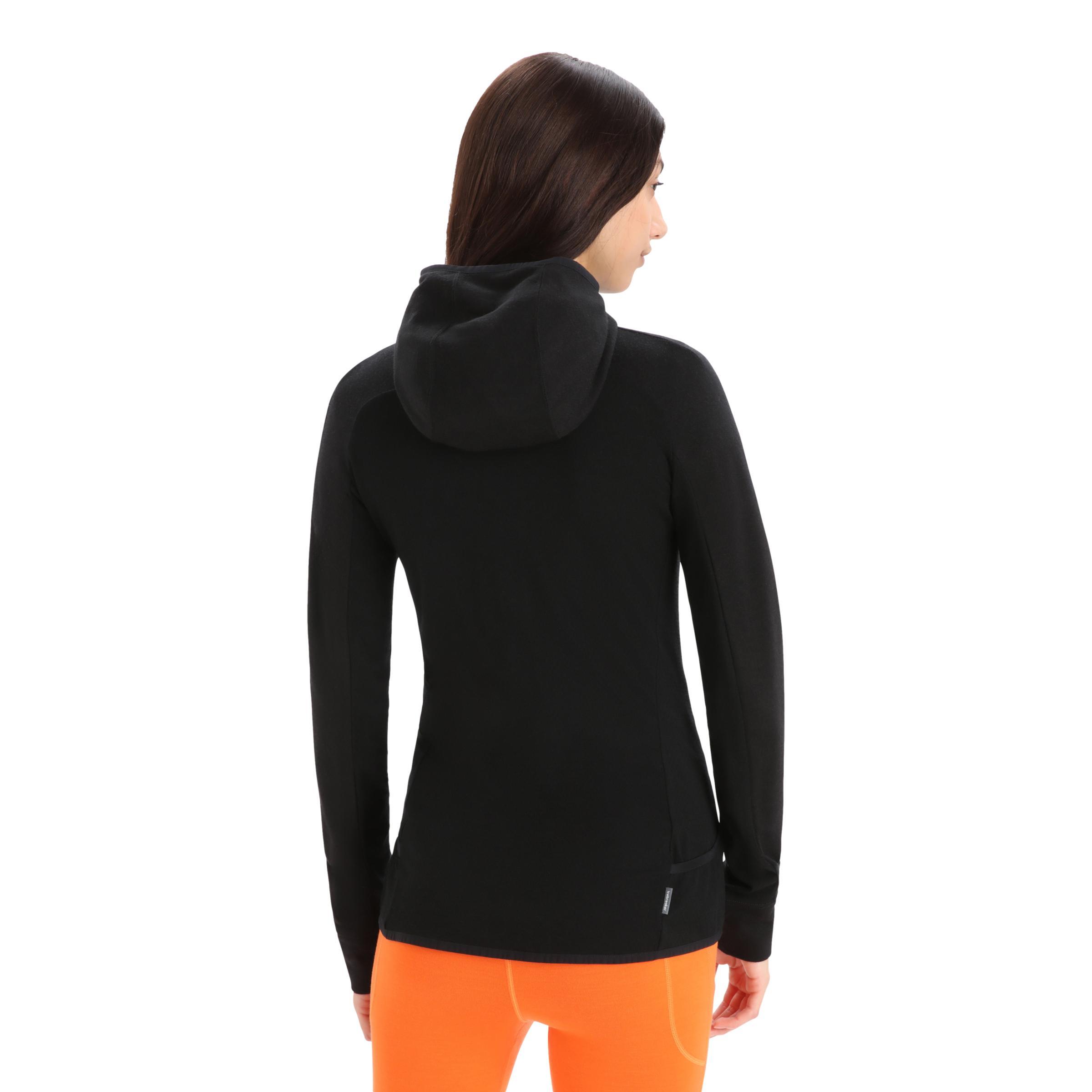 Bluza Turystyczna Damska Icebreaker Merino Quantum ZoneKnit Zip 2/7