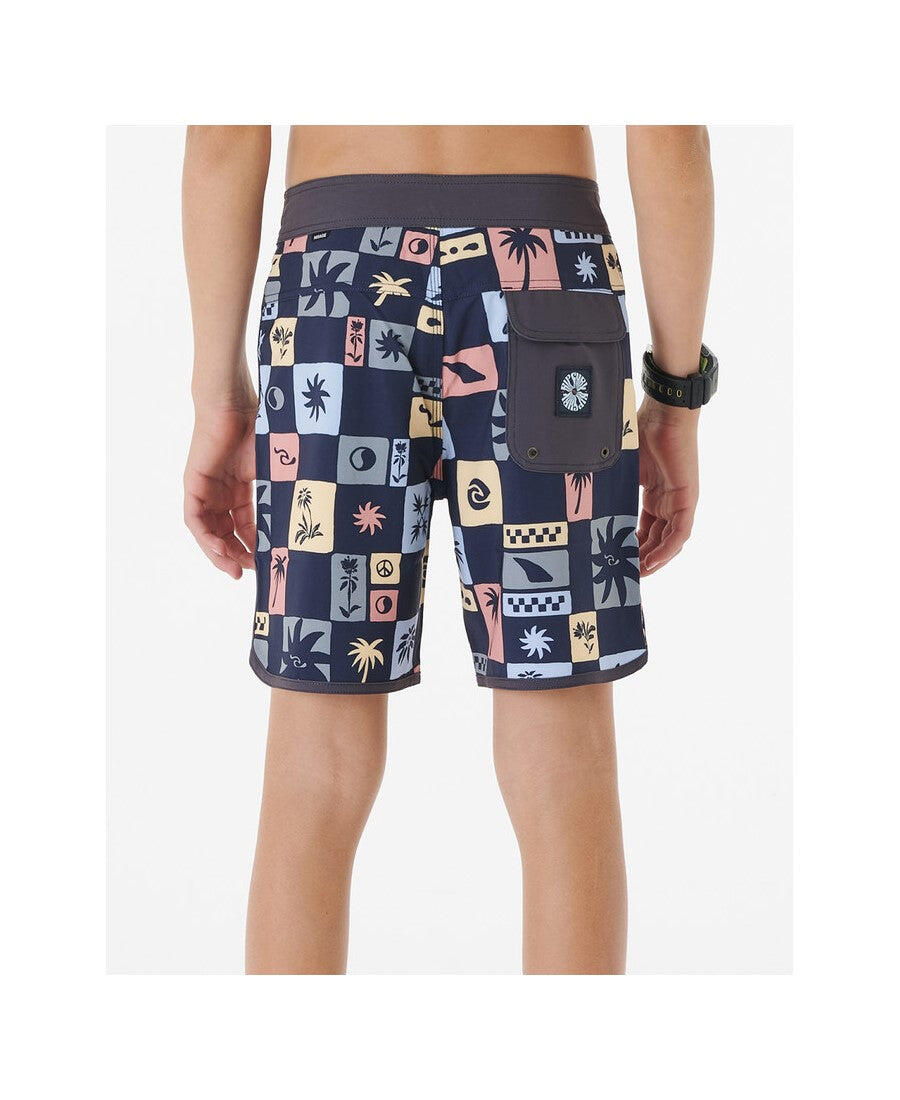 Spodenki surfingowe chłopięce Rip Curl Mirage Owen Swc -Boy czarny 2/6