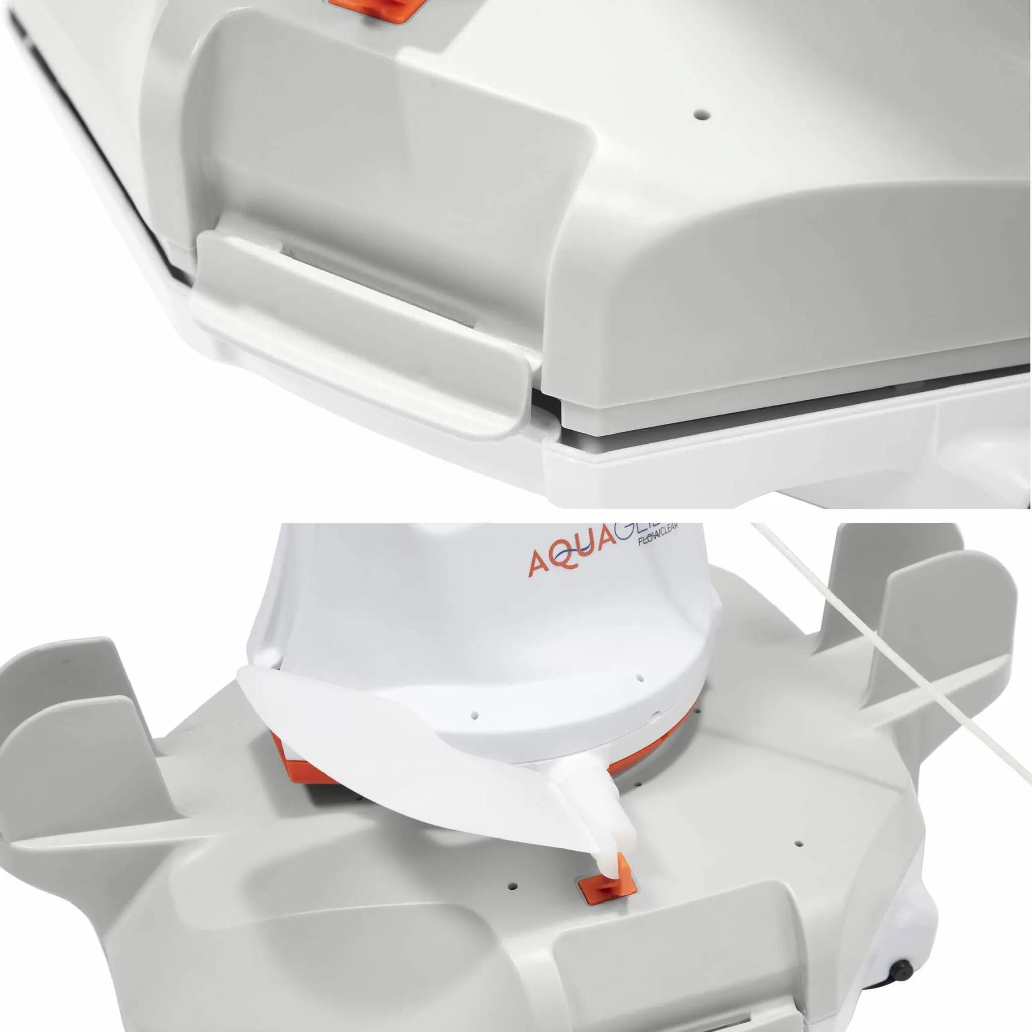 Robot aspirateur autonome Flowclear aquaglide pour piscines à fond plat jusqu'à 5/5