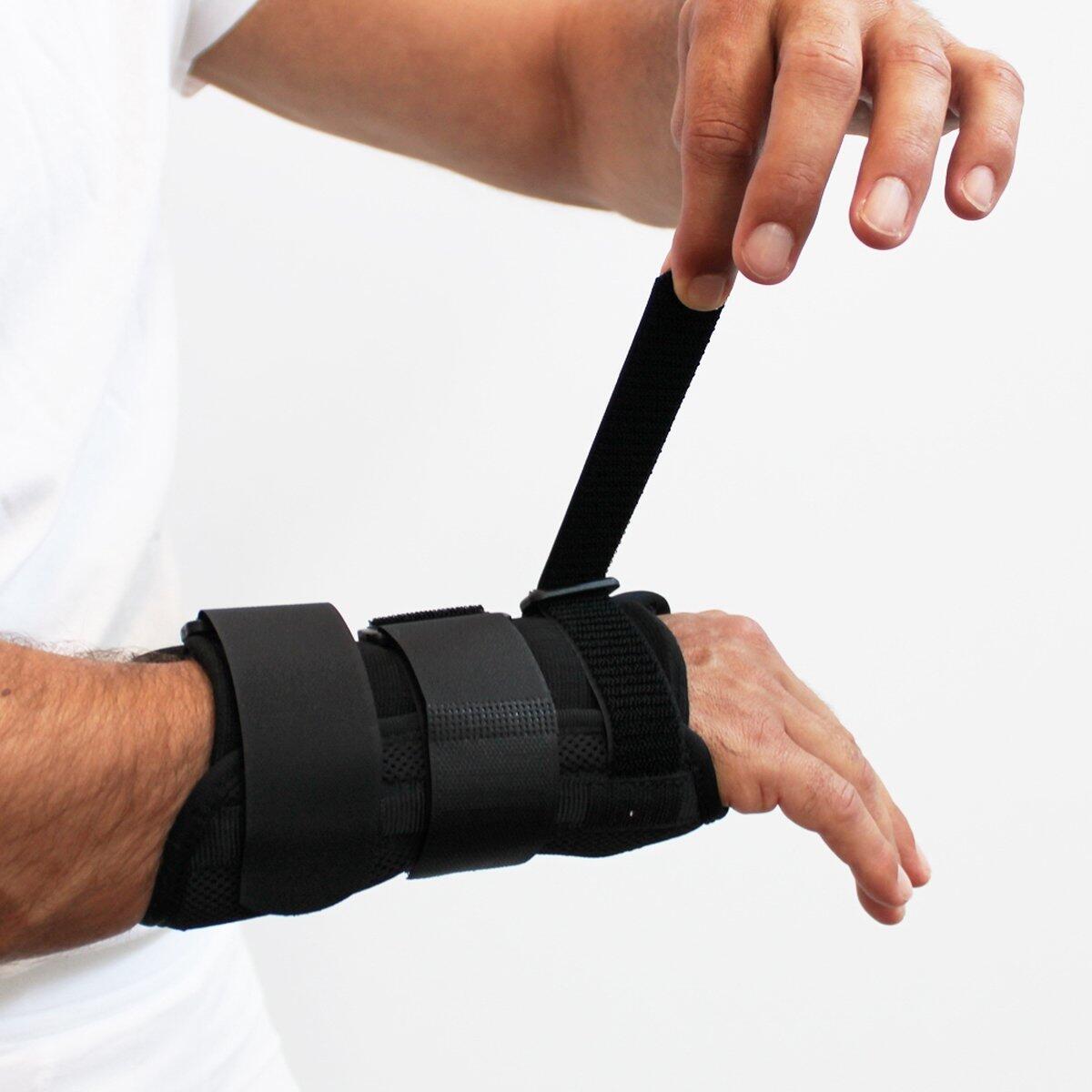 BraceID Attelle pour le poignet avec anneau en D | Syndrome du canal carpien 3/4