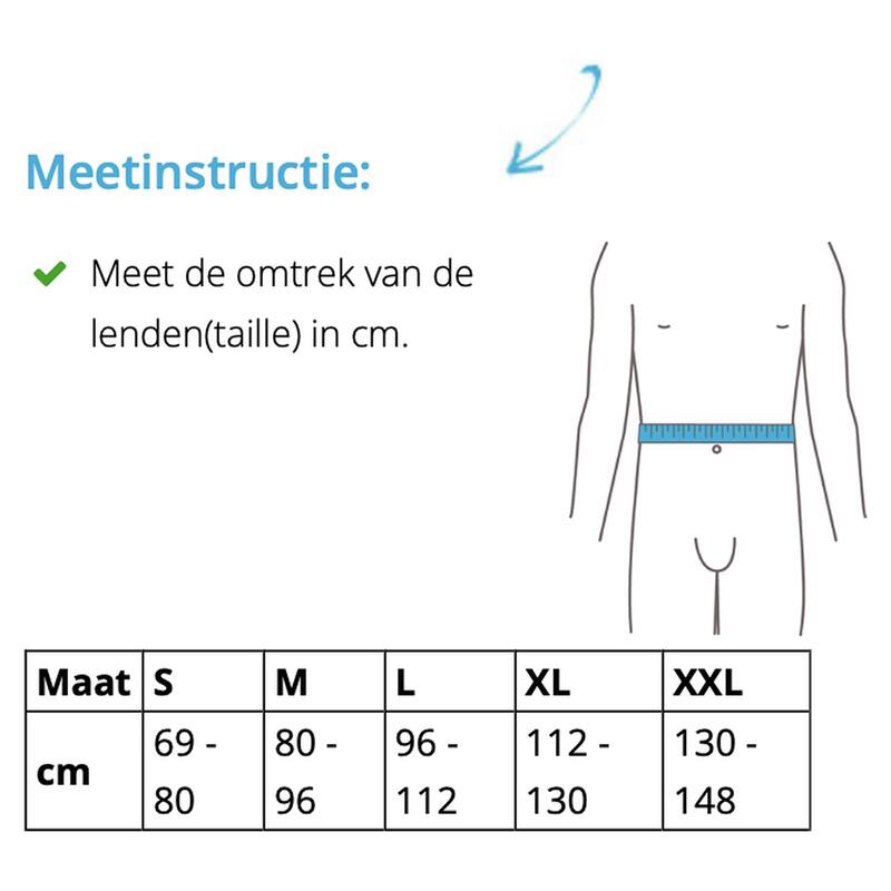 BraceID Double Cross Rugbrace Onderrug