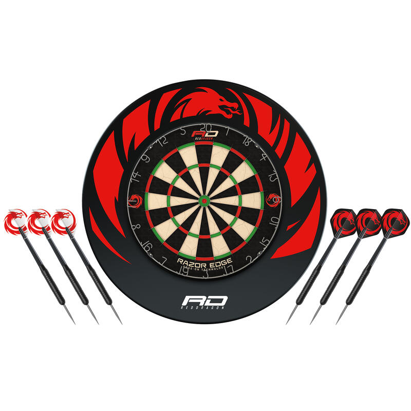 Red Dragon Razor Edge Professional Dartboard Set RED DRAGON DARTS